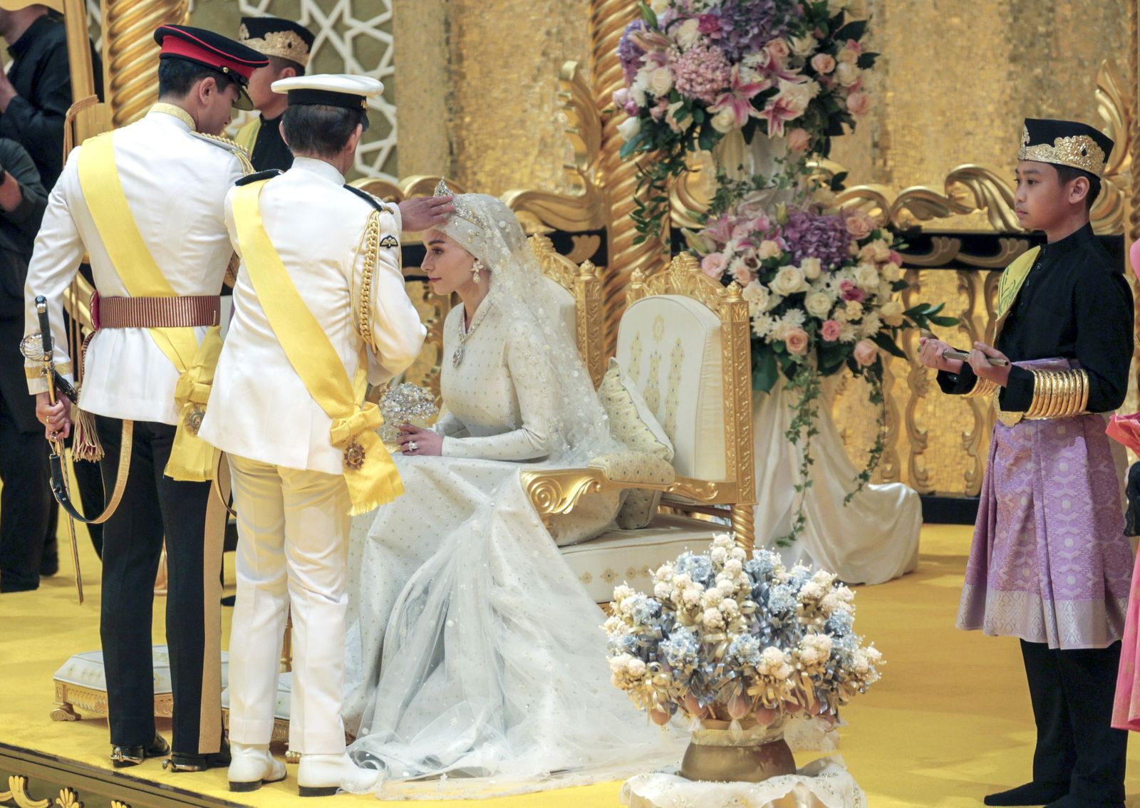 La boda real del sultanato de Brunei en imágenes