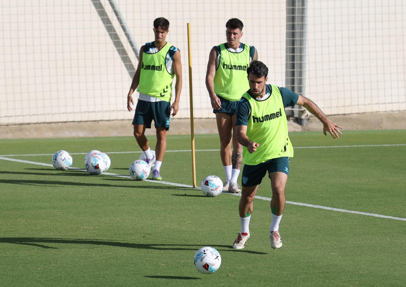 El Málaga CF se muda a la Ciudad Deportiva sin Eneko Jauregi