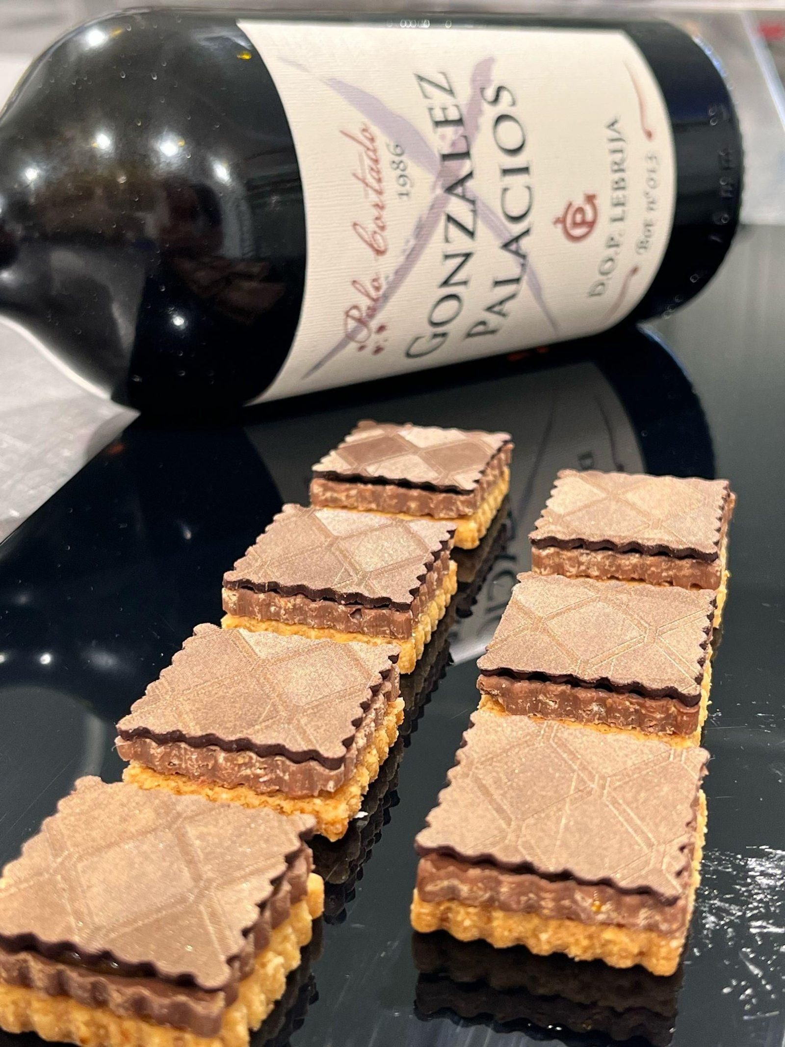 La pasta de té 'Albariza' contiene palo cortado 1986 de González Palacios.