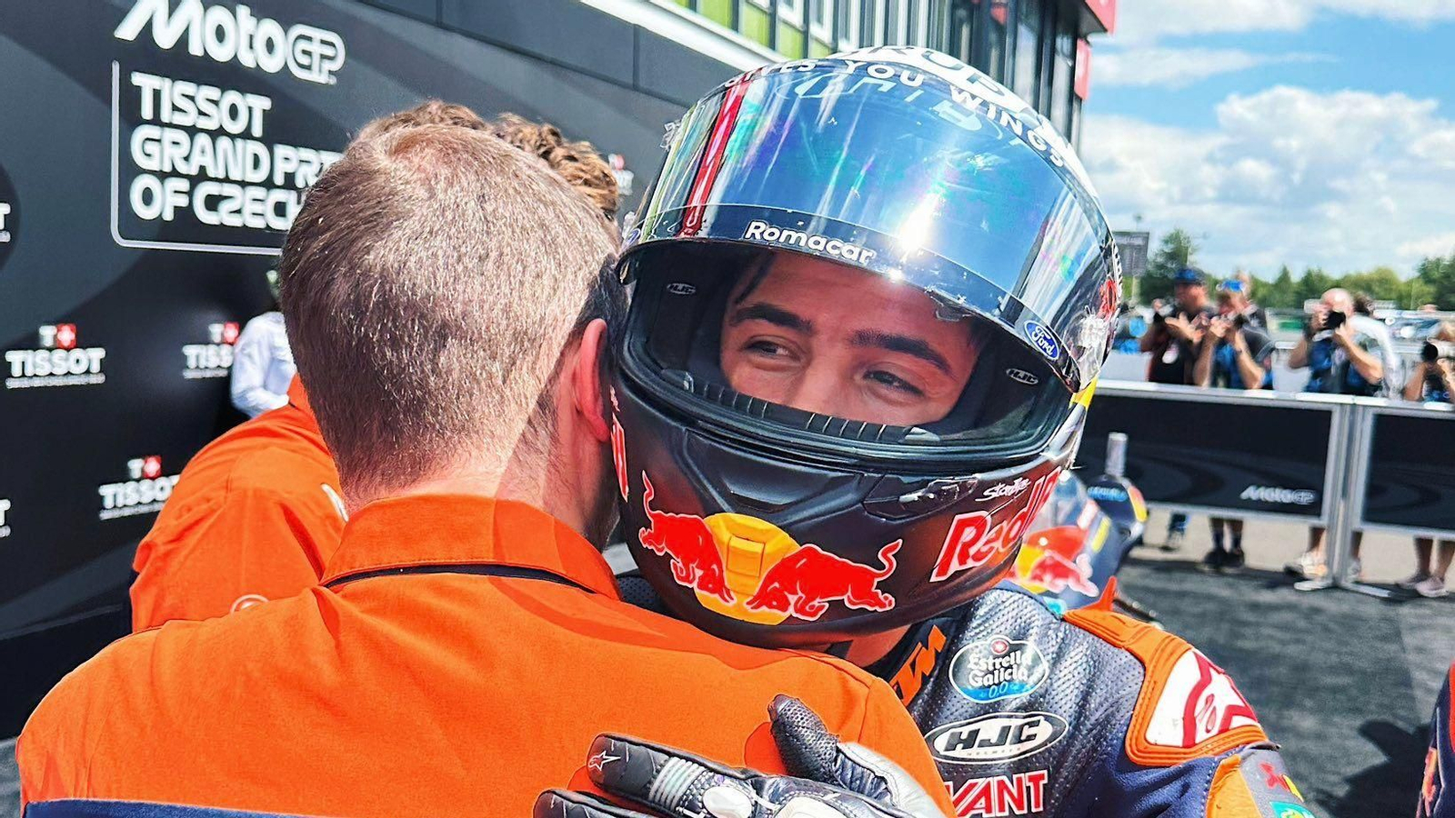 José Antonio Rueda en Brno en el Gran Premio de República Checa