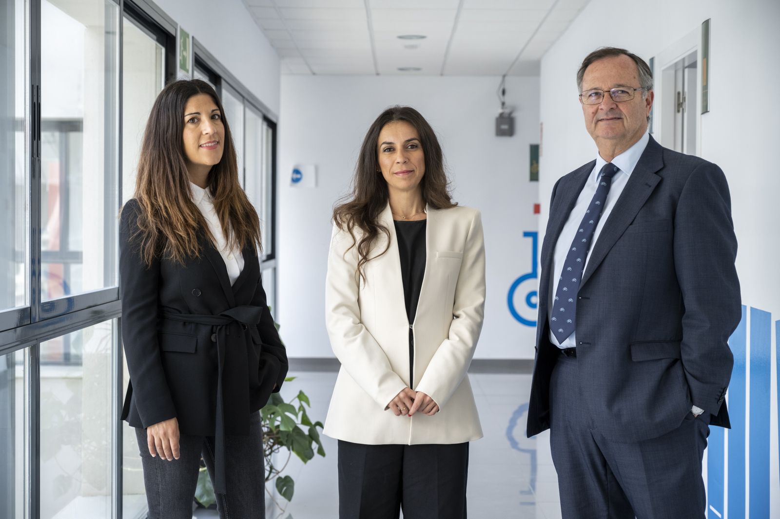 María del Mar Agraso Martínez, María del Mar Barrios Galán y Juan Manuel García de Lomas Mier.