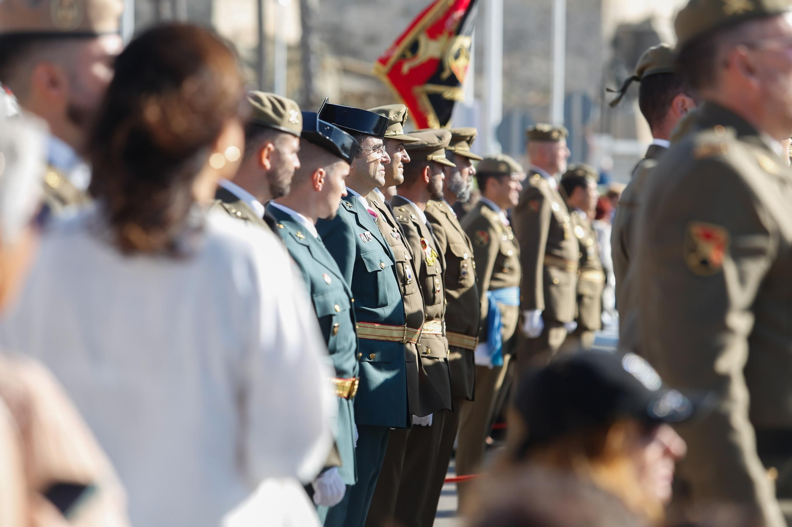Las fotos de la jura de bandera civil en Tarifa