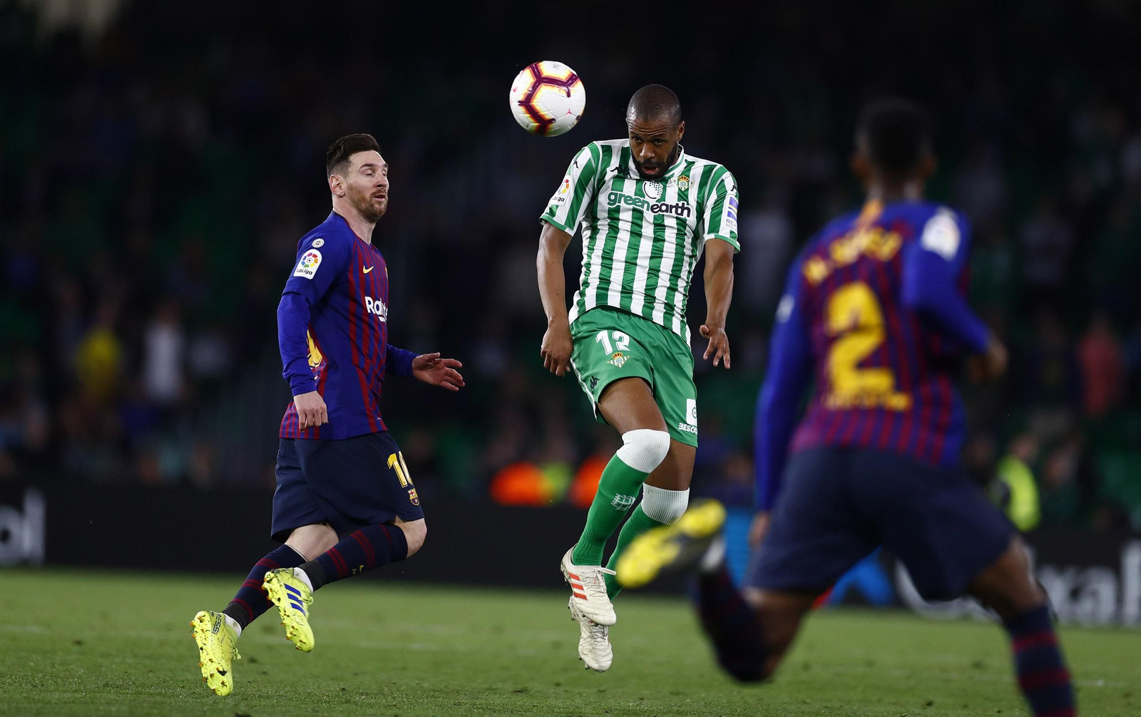 El Betis-Barcelona, en imágenes