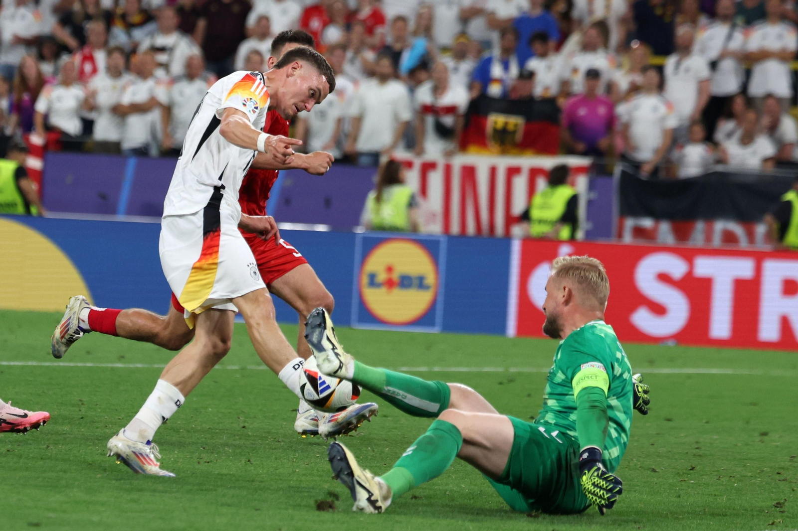 Las mejores fotos del Alemania - Dinamarca