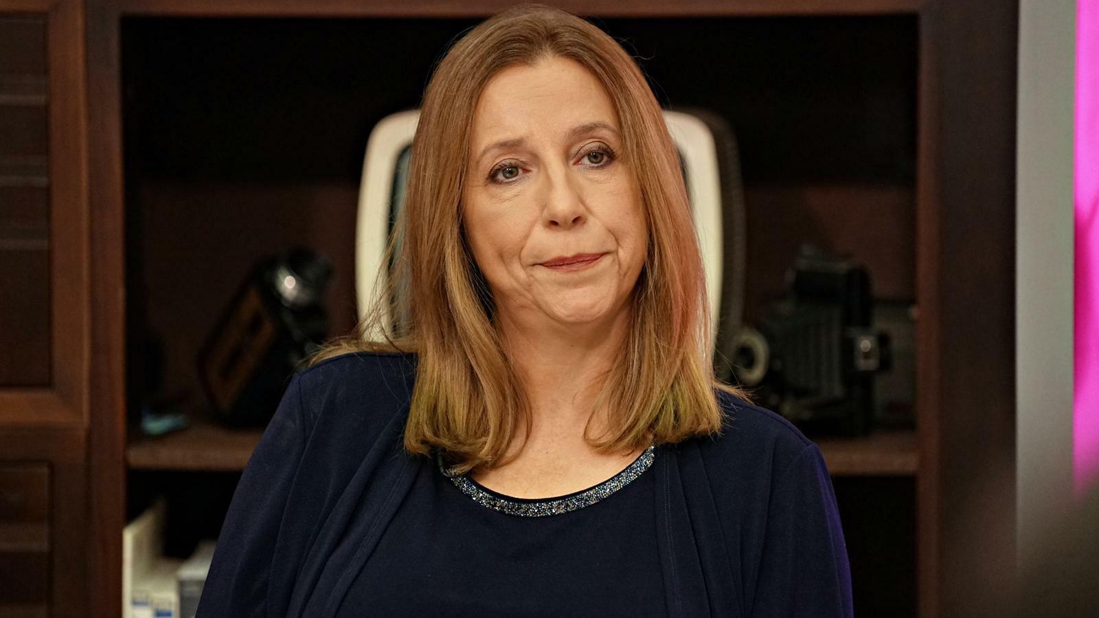 Eva Casanueva, durante la entrevista.