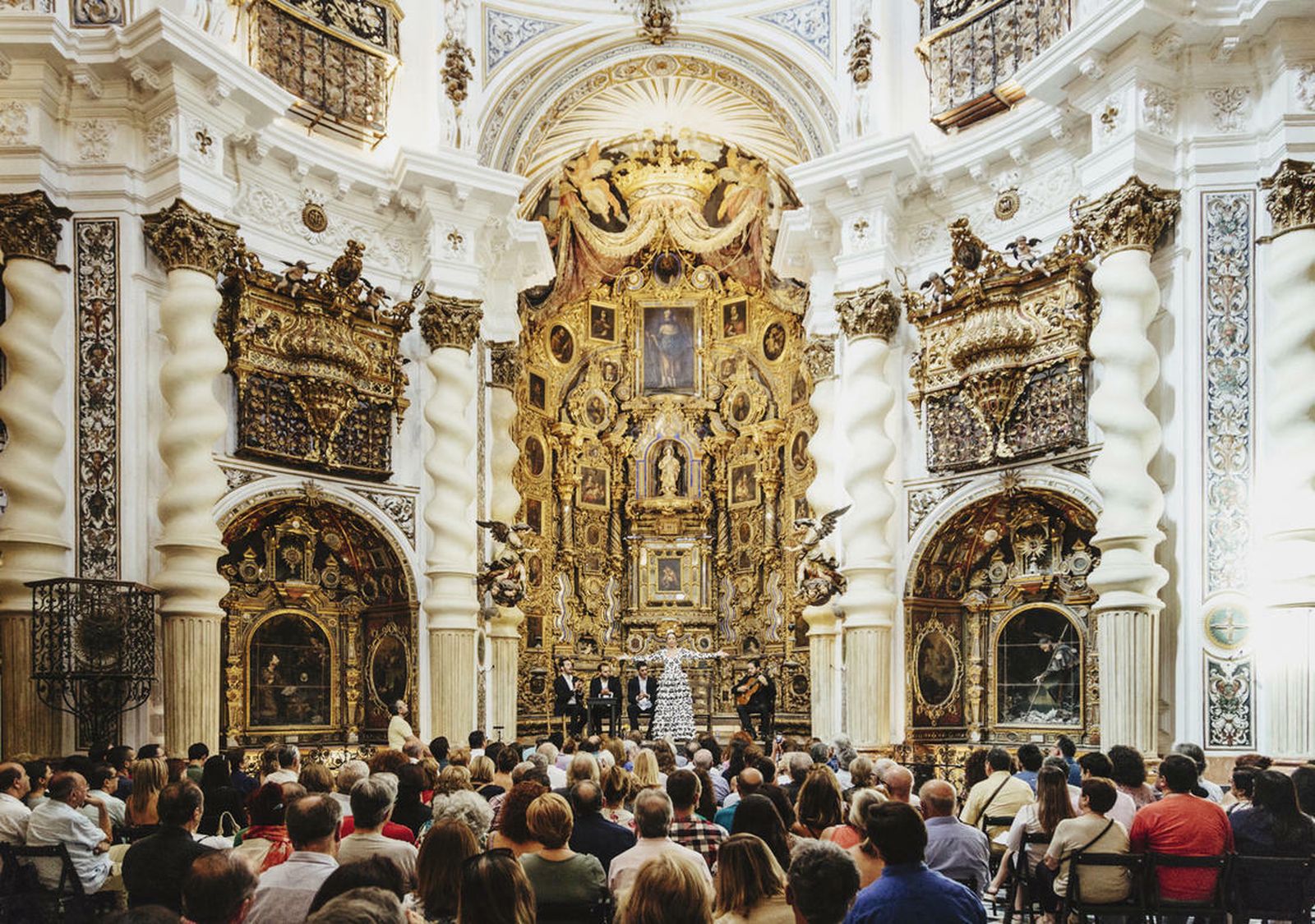 La iglesia de San Luis de los Franceses.