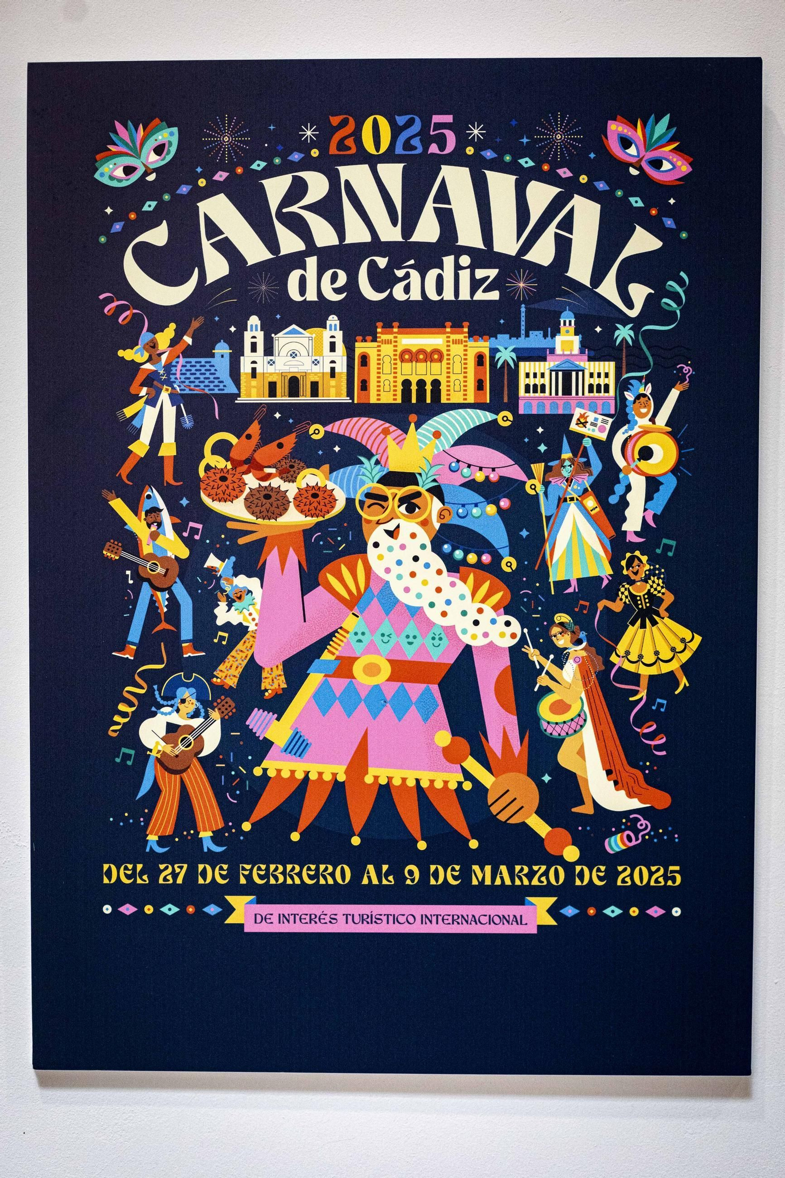 Los 26 carteles de un concurso del Carnaval de Cádiz para nada