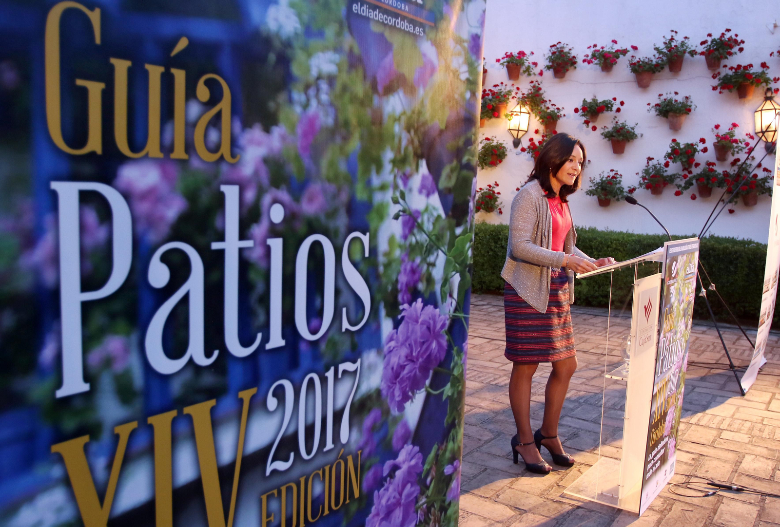 Las imágenes de la presentación de la Guía de Patios de Córdoba