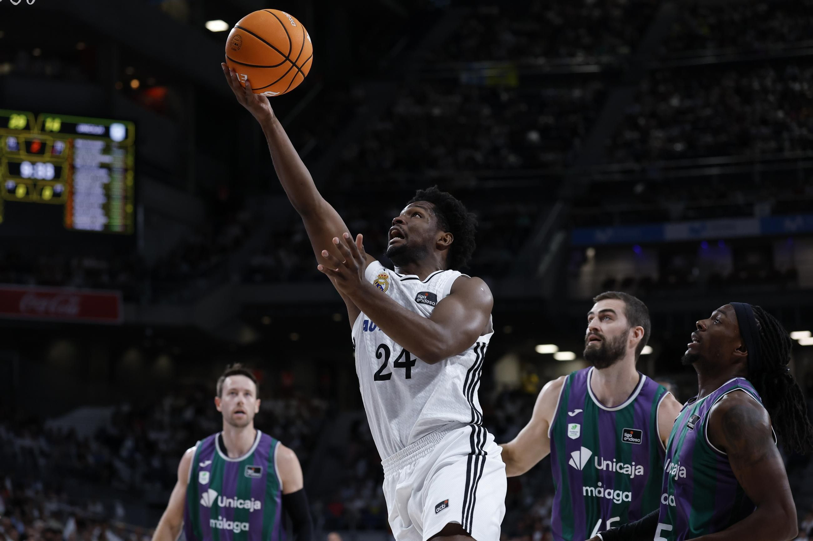 El Real Madrid-Unicaja, en fotos