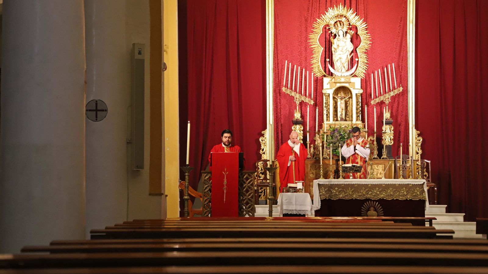 Domingo de Ramos durante el confinamiento en el Campo de Gibraltar