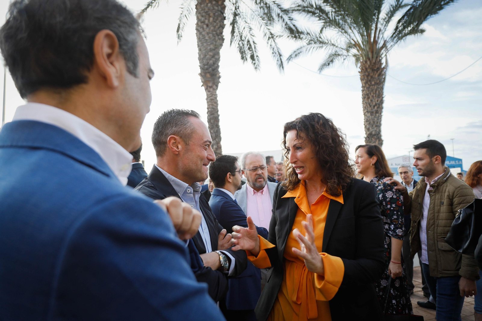 Imágenes del desayuno informativo