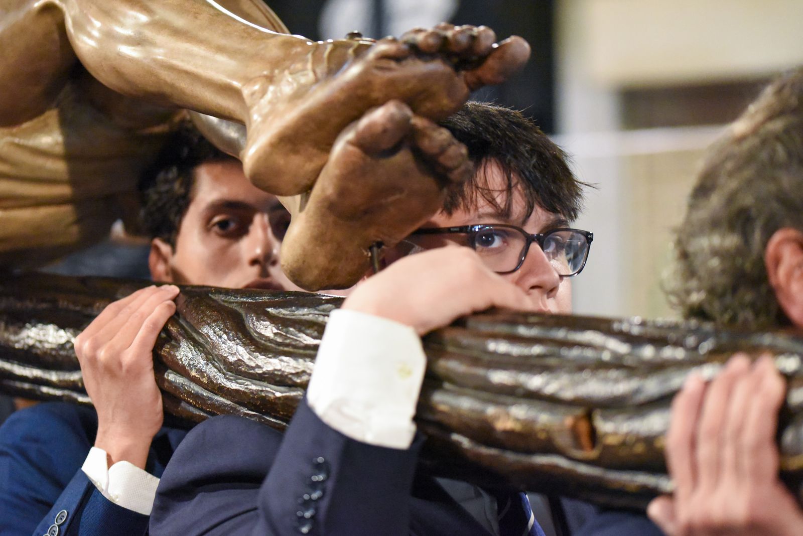Las fotos del vía crucis de la hermandad de la Buena Muerte