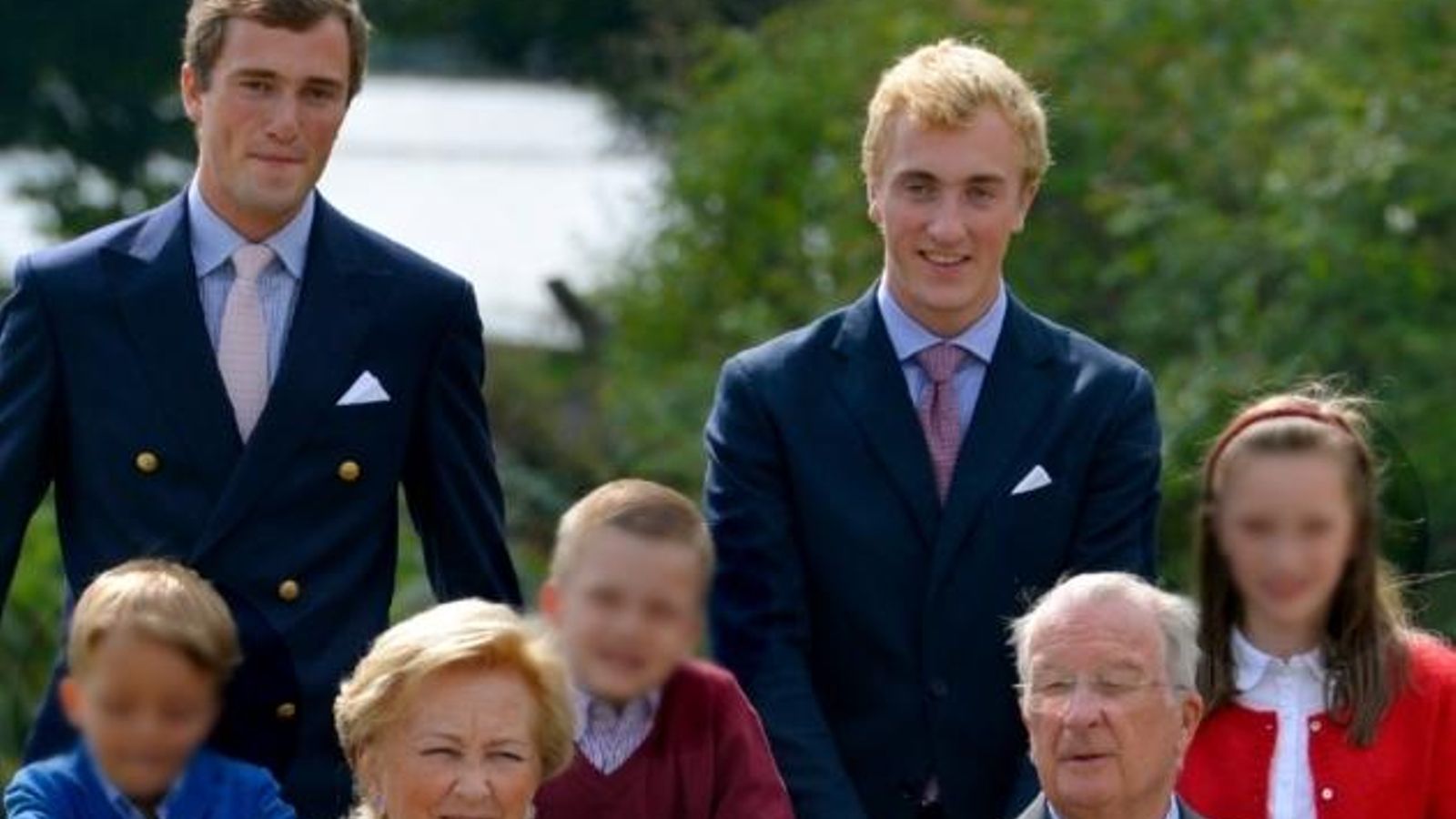 El príncipe Joaquín de Bélgica, en un acto público.