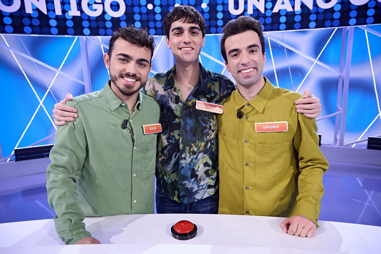 Los componentes de Los Mozos de Arousa, en 'Reacción en cadena'