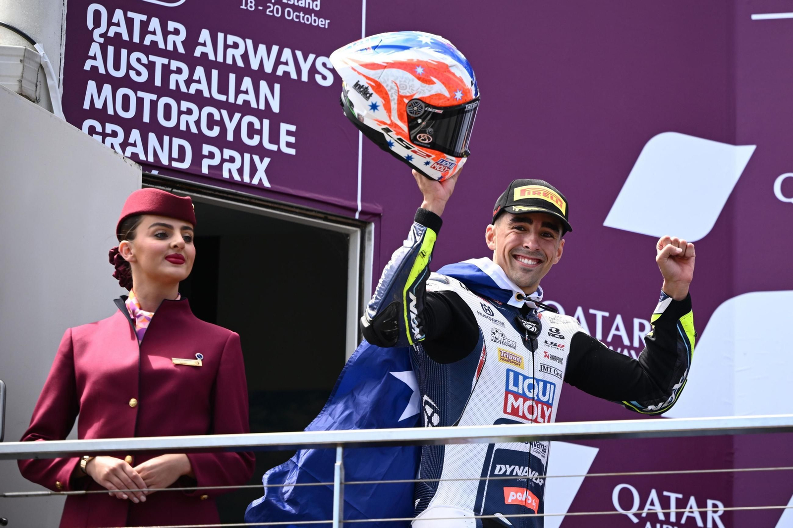 Las fotos del Gran Premio de Australia de motociclismo