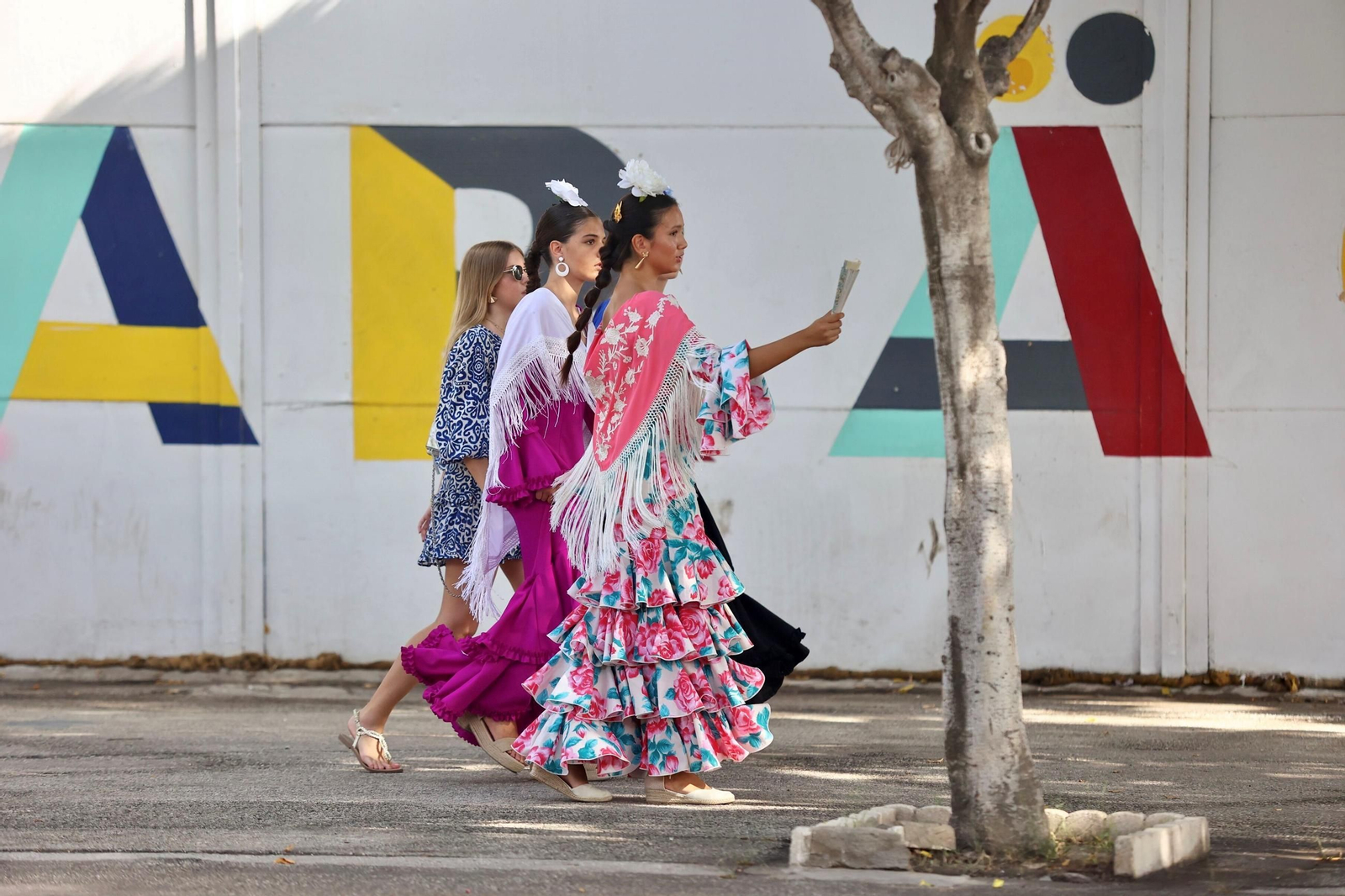 La Feria del Centro y en el Real, en fotos