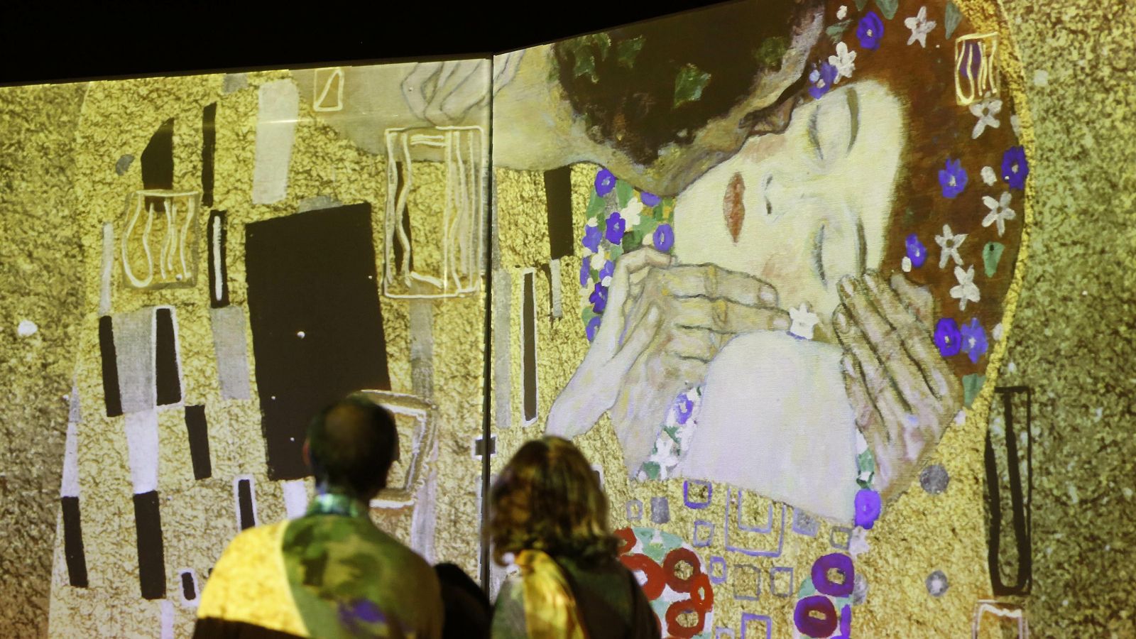 Exposición 'El oro de Klimt' en el Muelle Uno.
