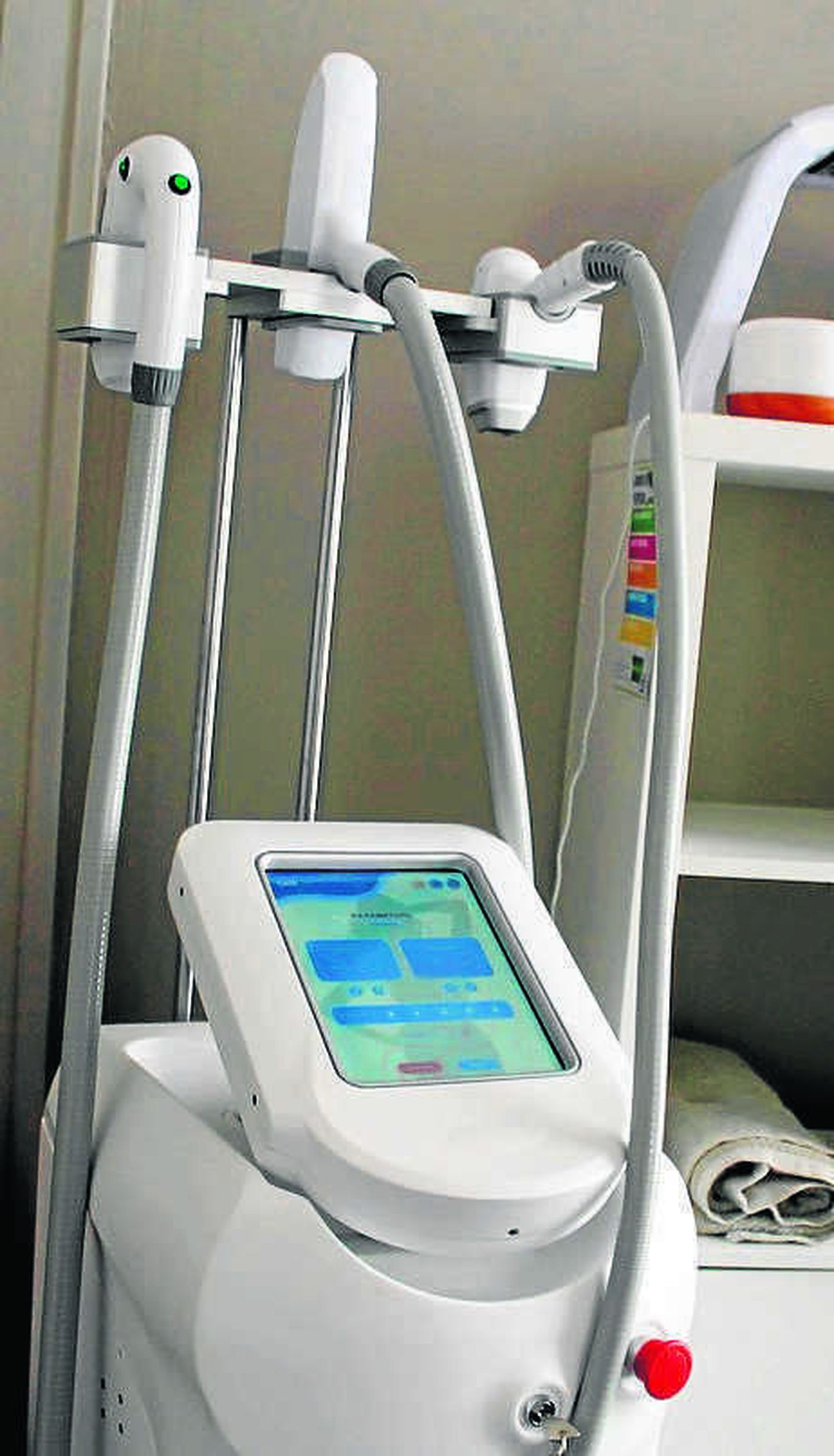 El salón dispone de láser de última generación