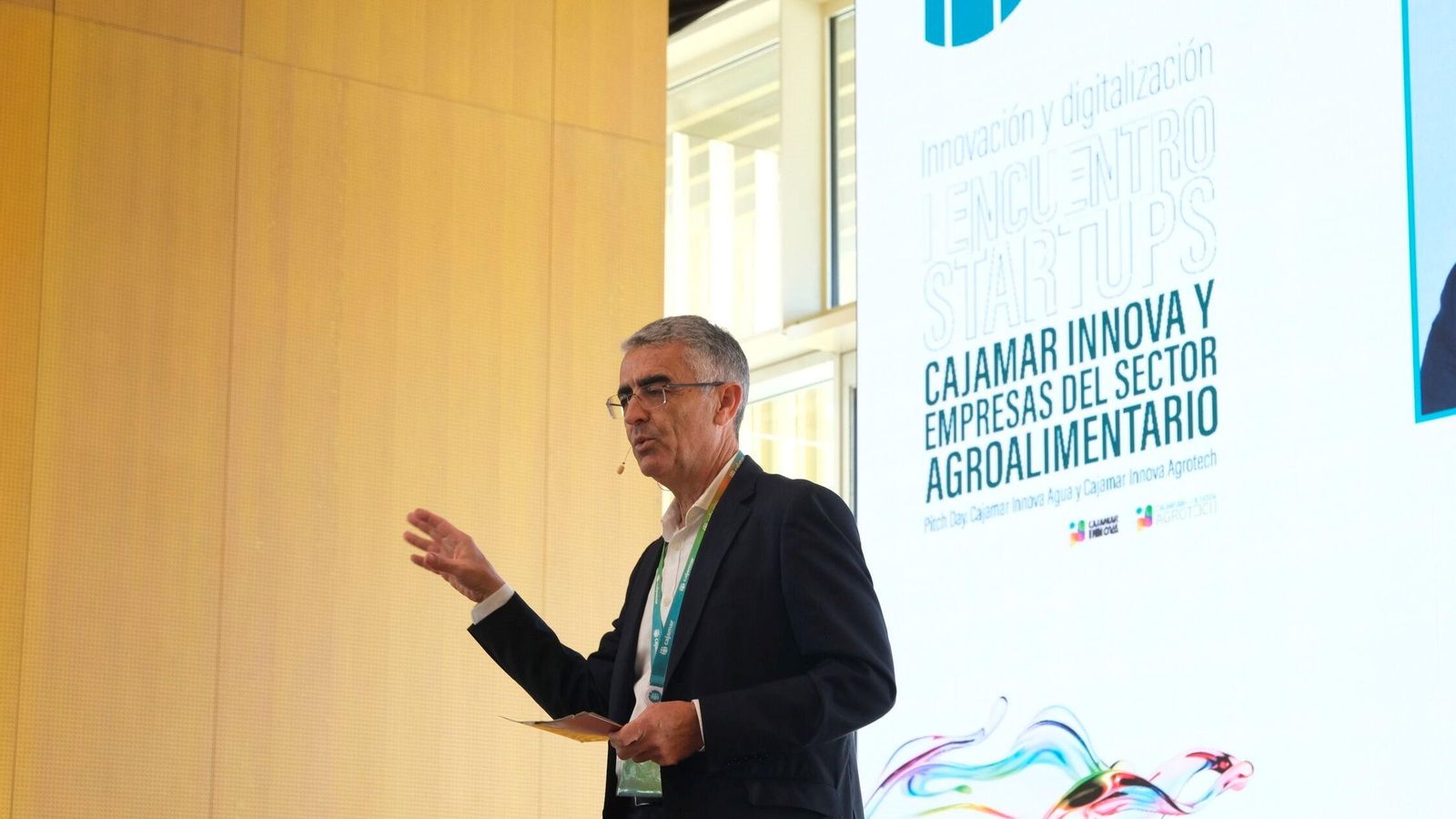 Roberto García Torrente, durante la presentación.