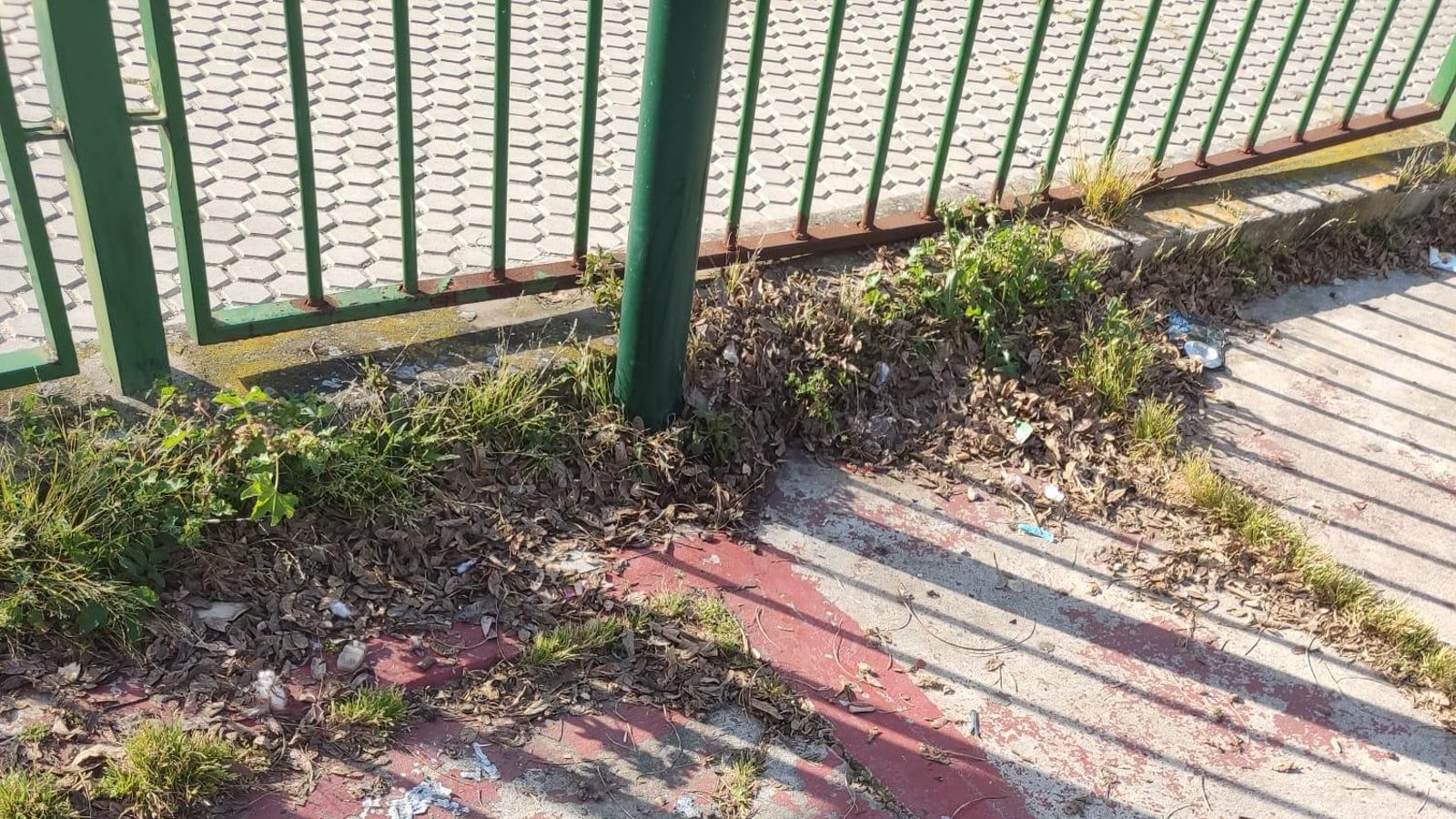 Mal estado del centro vecinal Utopía