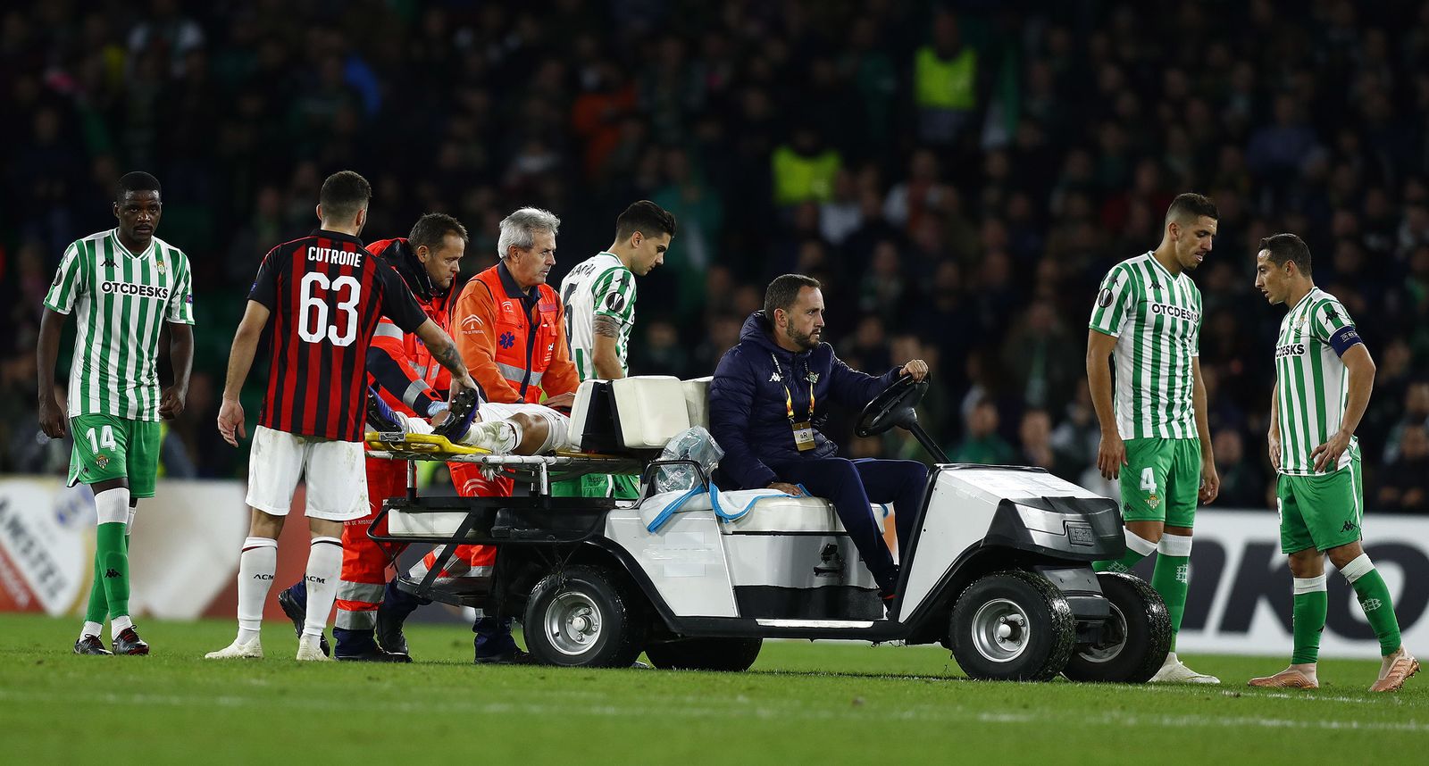 El Betis-Milan, en imágenes