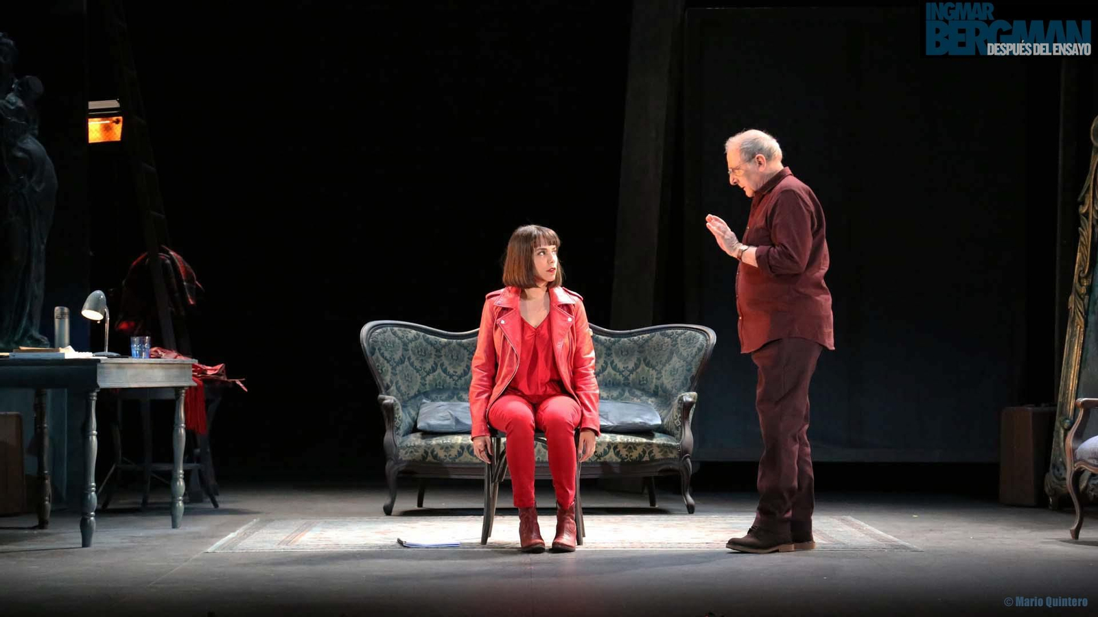 'Después del ensayo', teatro en el Villamarta 'Después del ensayo', teatro en el Villamarta