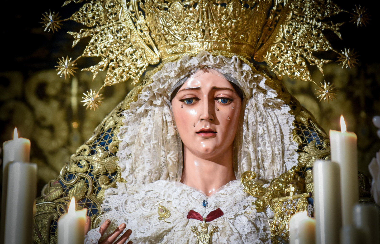 Las imágenes de la Hermandad de La Sed en la Semana Santa de Sevilla 2024