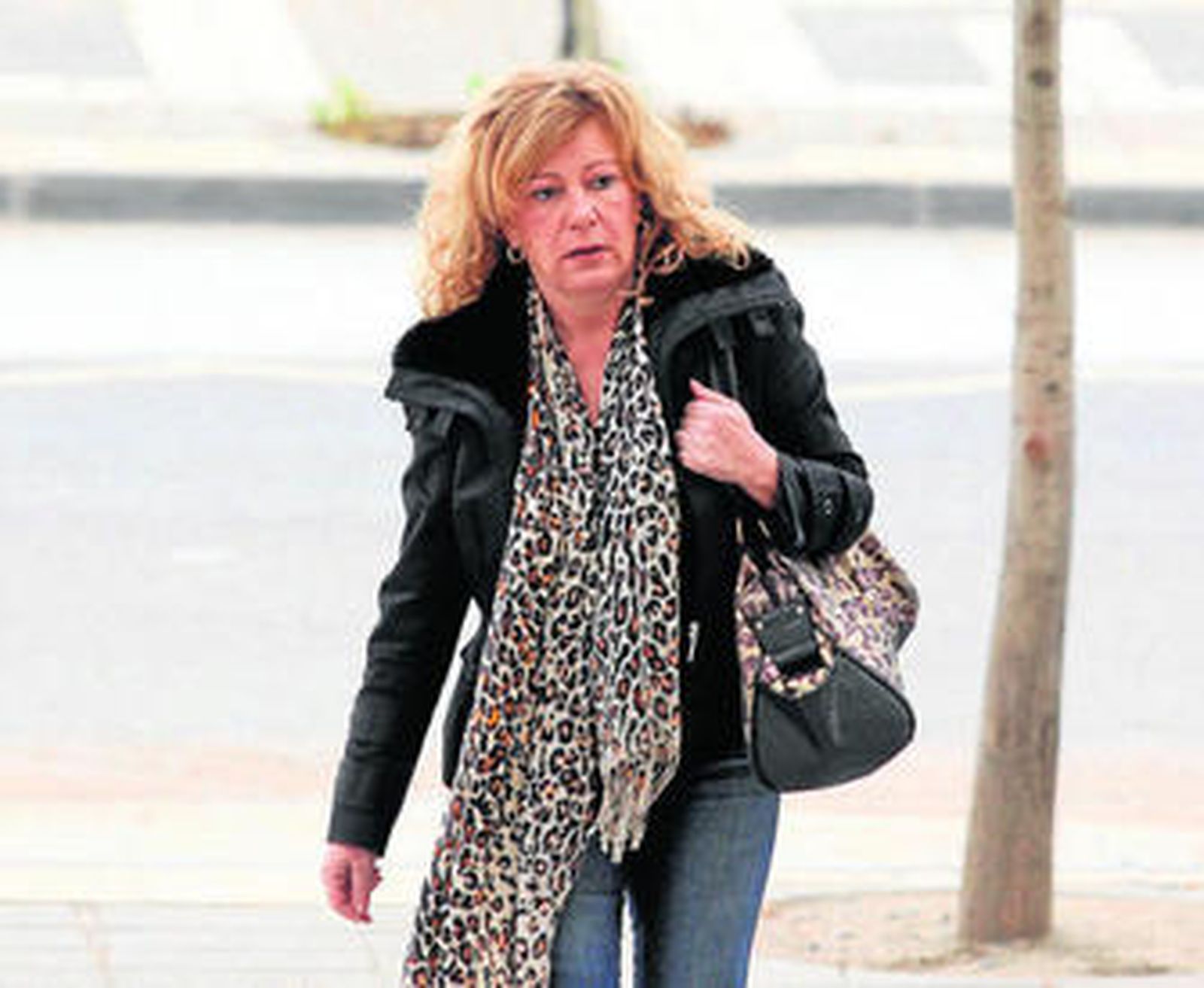 Marisol Yagüe a su llegada a la Ciudad de la Justicia en noviembre del año pasado.