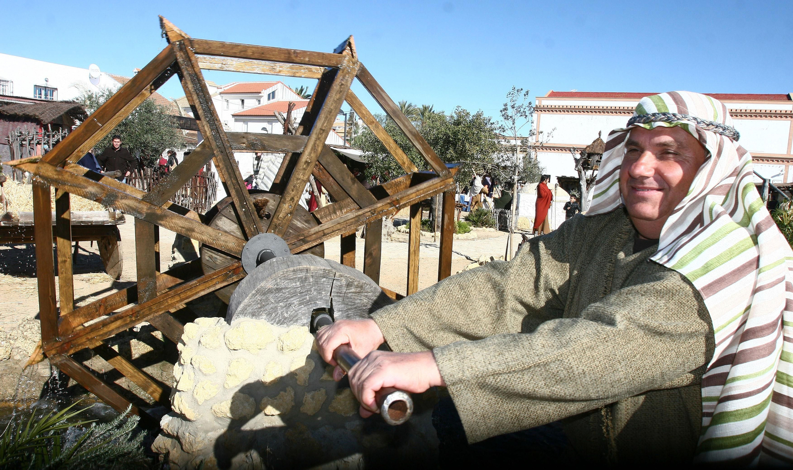 Uno de los figurantes del Belén Viviente de Corrales. Uno de los figurantes del Belén Viviente de Corrales.