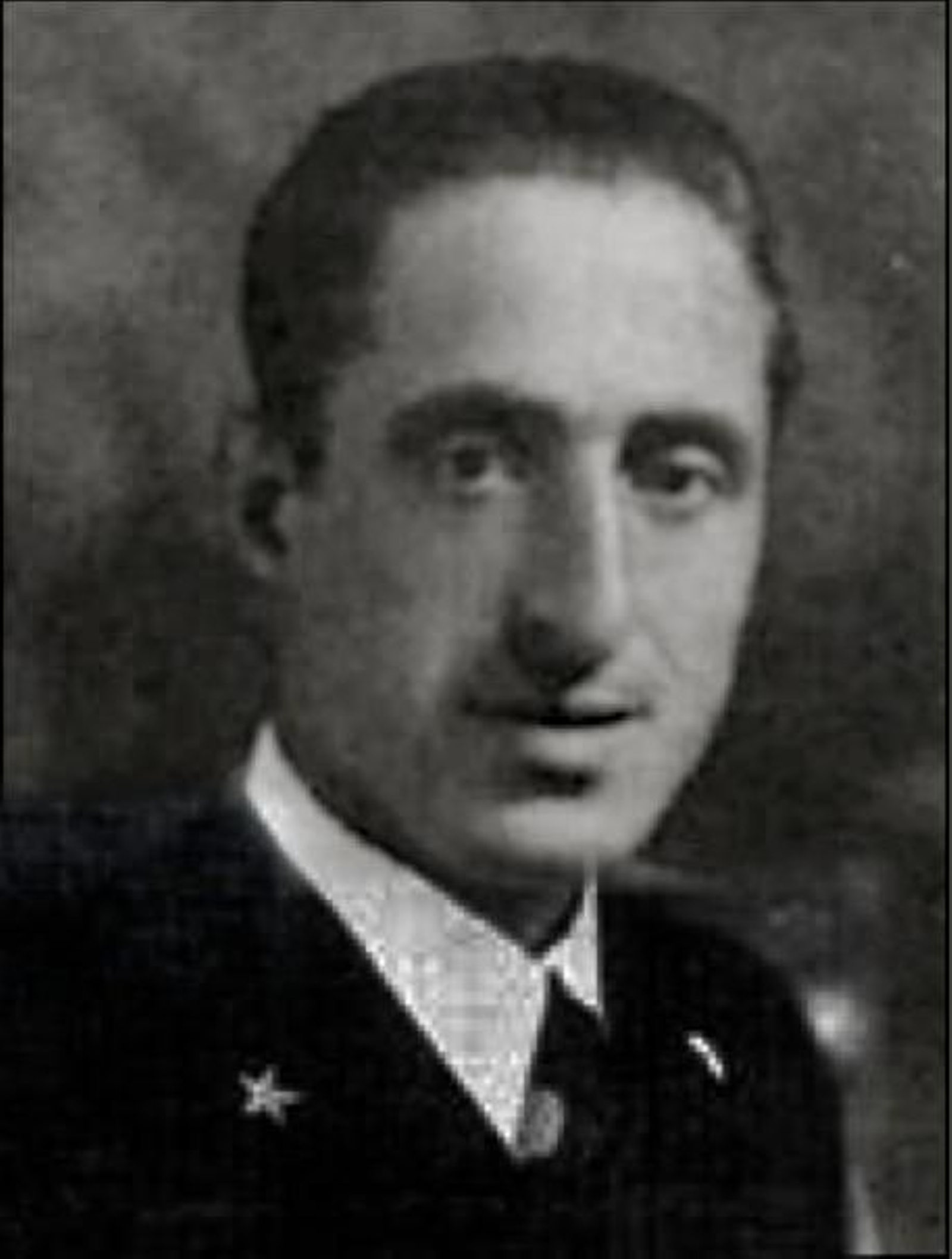 El Suboficial buzo Alcide Pedretti, segundo operador en el 'Torpedo del Espigón'.