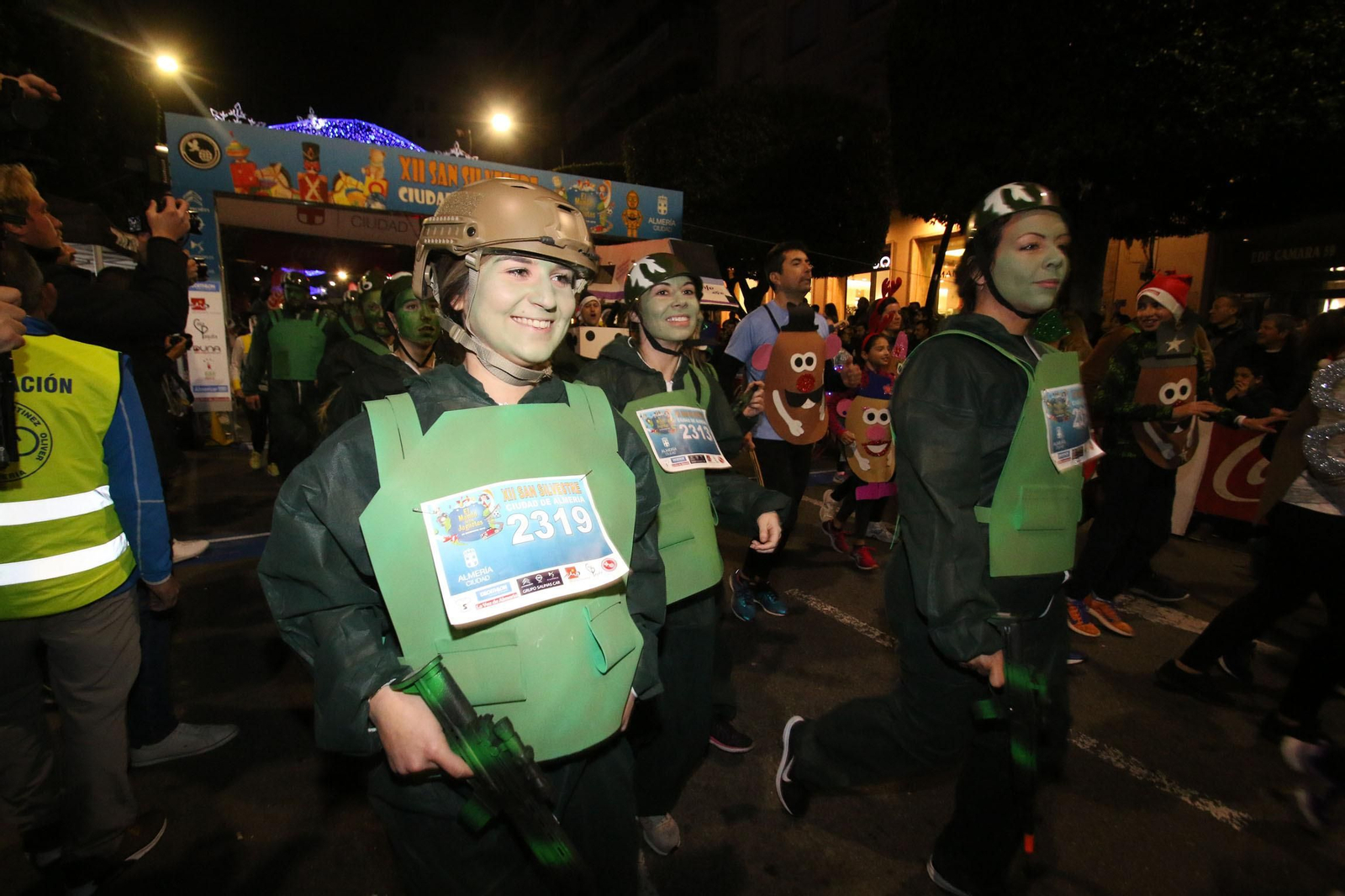 Las imágenes de la San Silvestre 2019