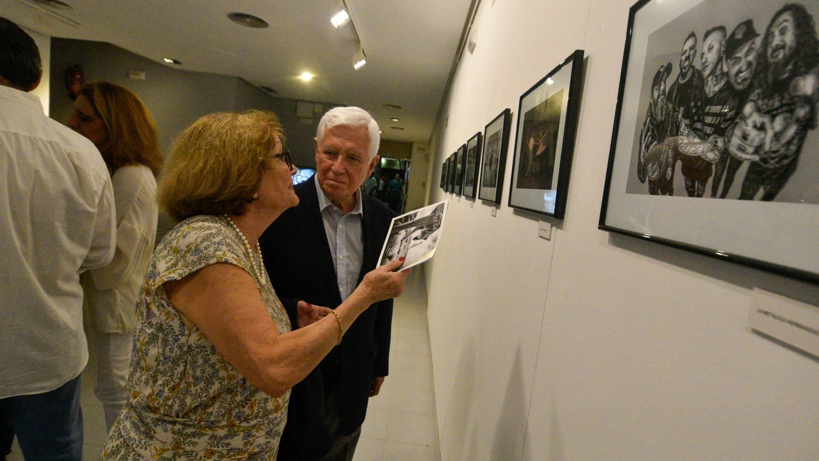 Inaguración de la exposición de Tomoyuki Hotta 'El Chato y la Bella'