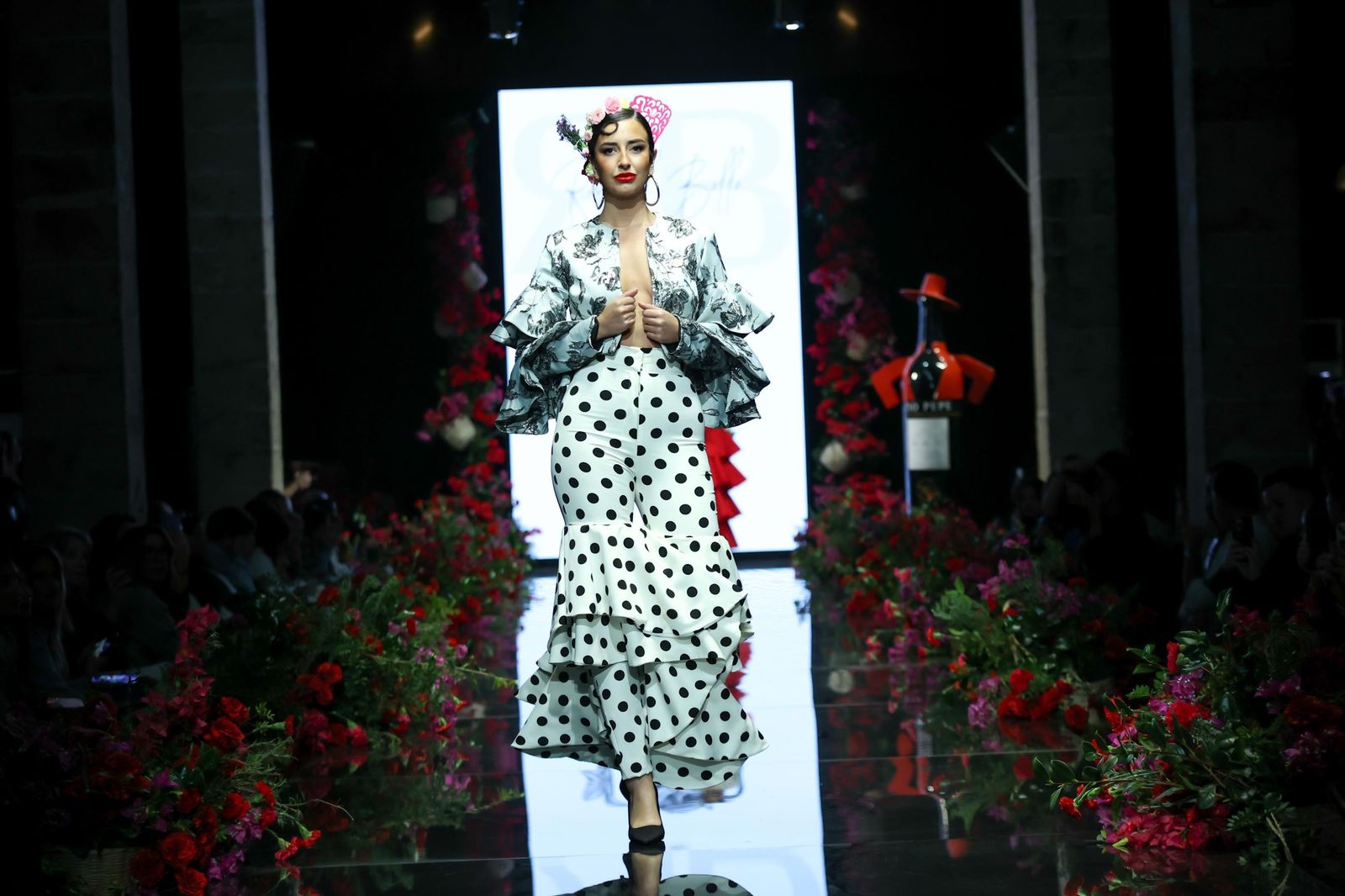 Desfile de Raquel Bollo en la Pasarela Flamenca Tío Pepe Jerez 2024