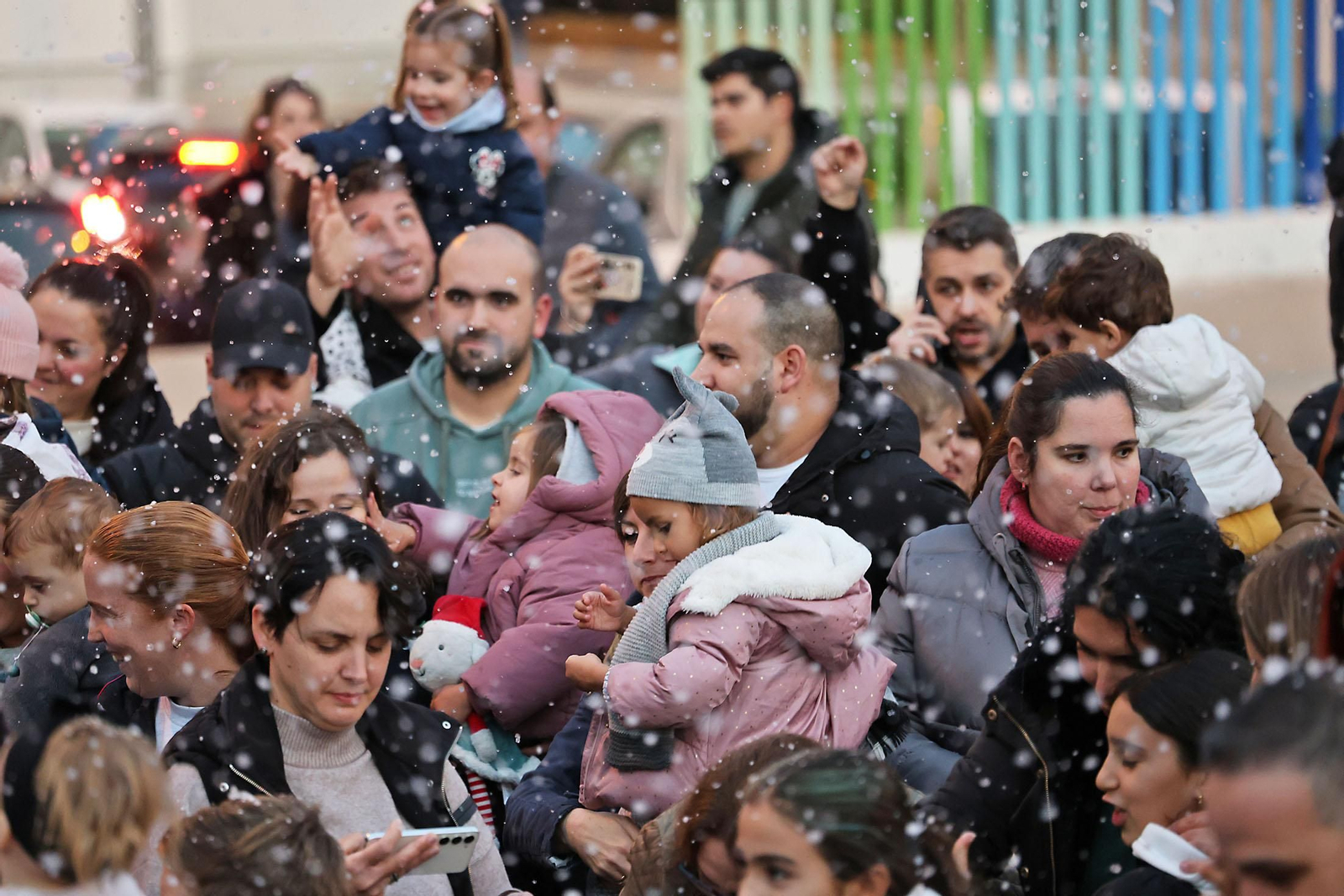 Imágenes de la última nevada de la Navidad en Huelva