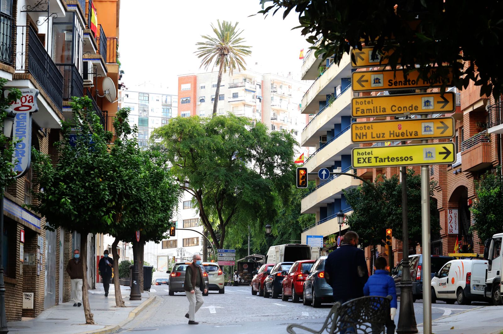 Imágenes del martes 24 de noviembre en Huelva