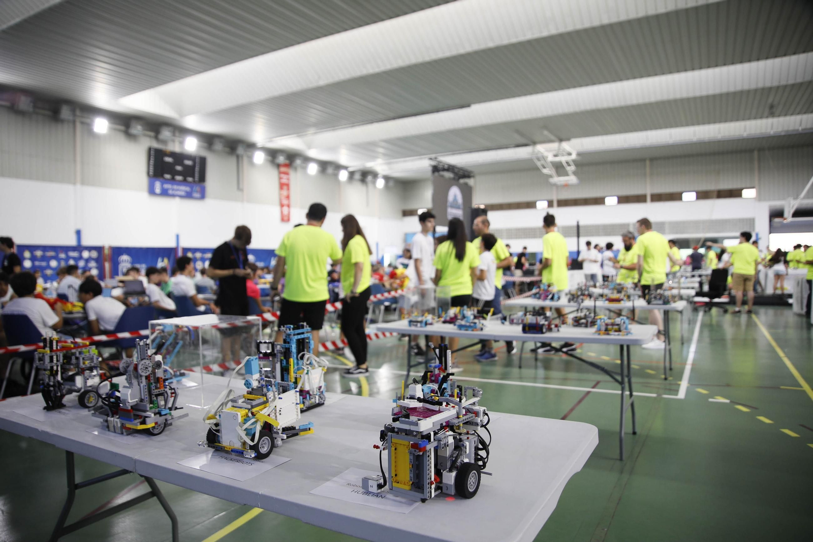 Las imágenes del World robot olympiad en Huércal de Almería