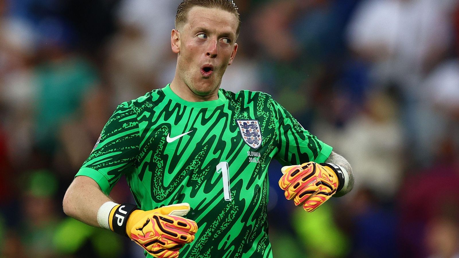 Las mejores fotos del Inglaterra-Eslovaquia