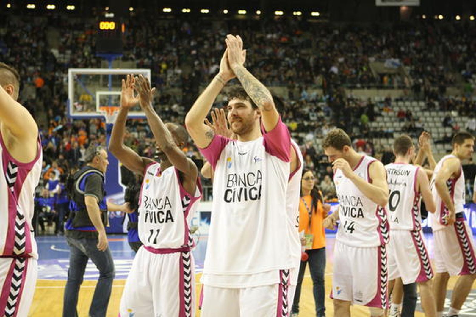 El Banca Cívica se mete en semifinales de la Copa del Rey a costa de Unicaja (65-77). / ACB Photo