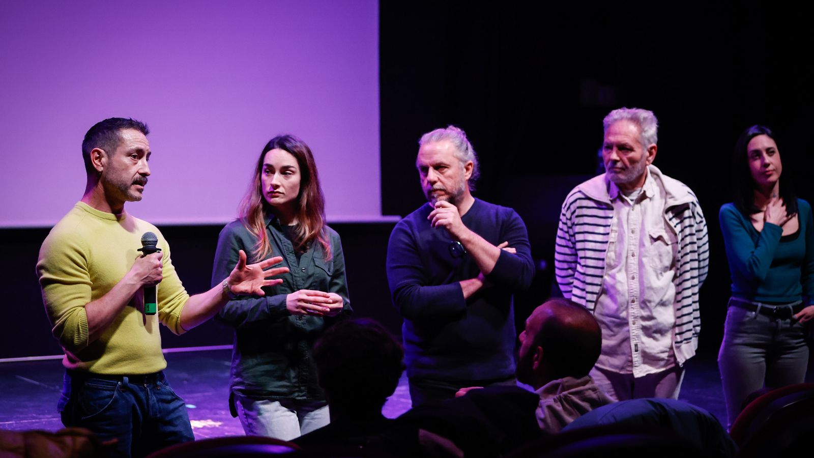 Inicio de la 12 edición la Muestra Internacional de Videonarración A/r/tográfica en el Palacio de los Condes de Gabia