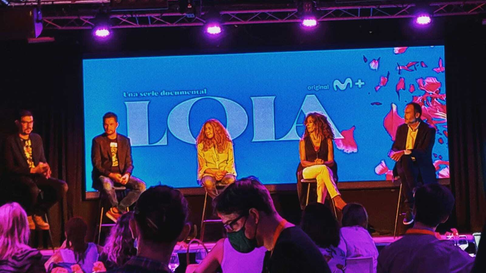 Lolita Flores y Rosario Flores, en la presentación en Vitoria.