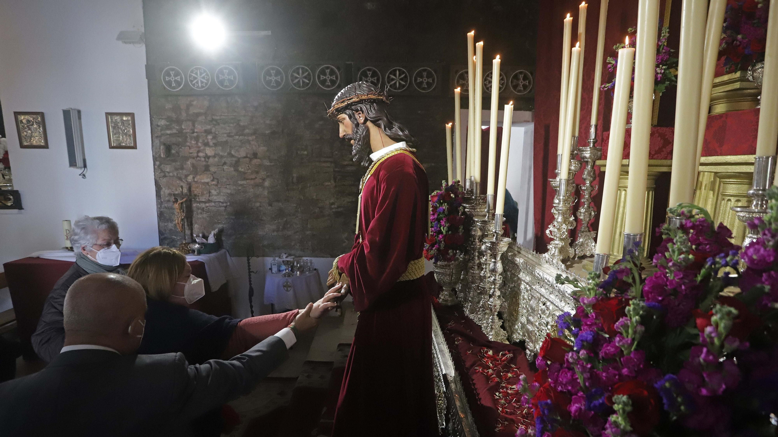 Fotos de la veneración al Cristo de Medinaceli en Algeciras