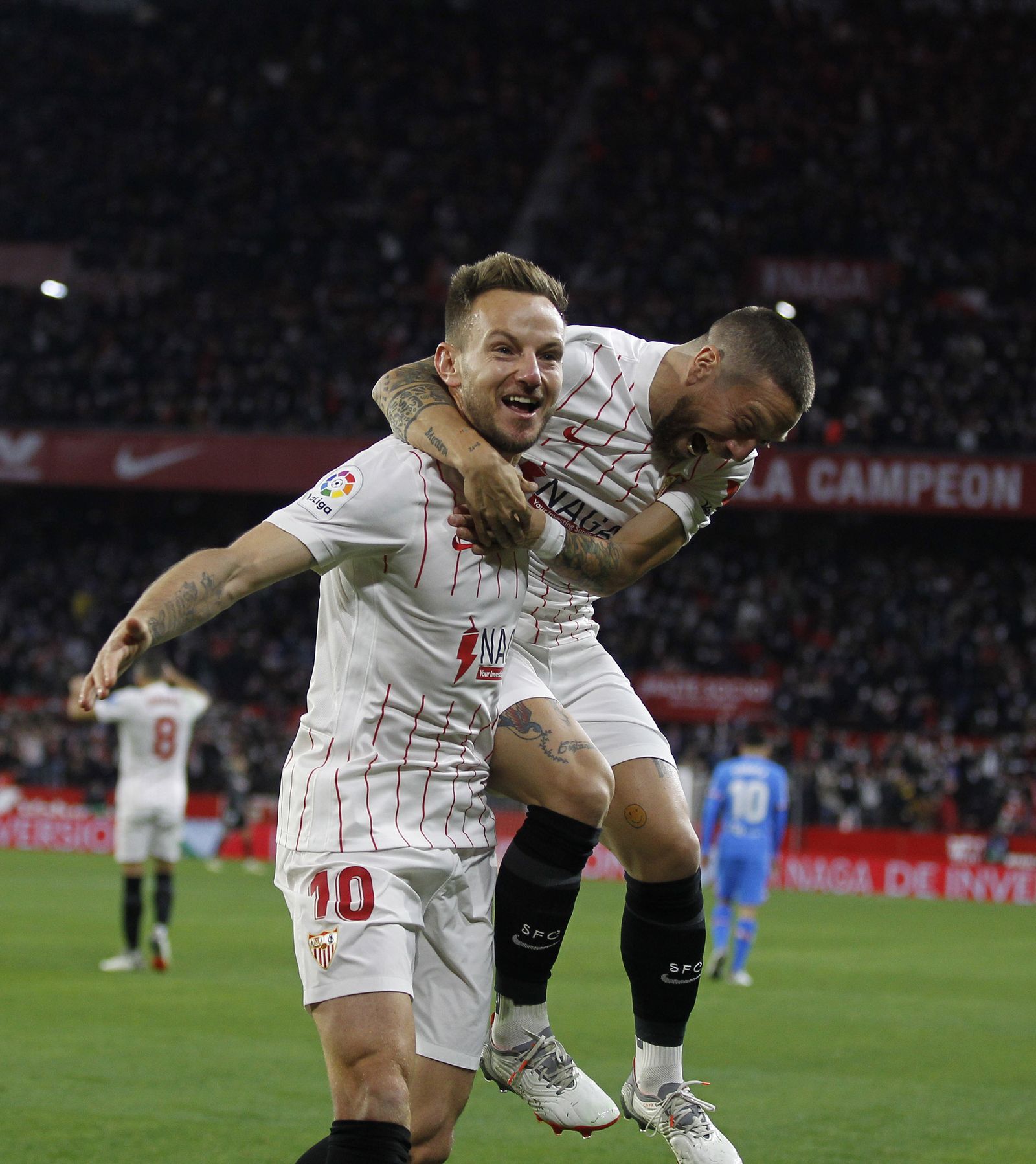 Las imágenes del Sevilla fc-Atlético de Madrid