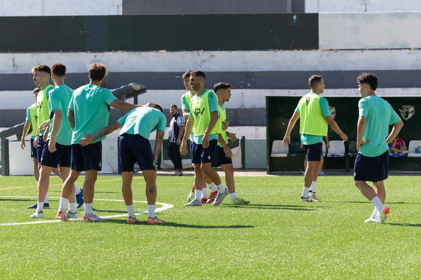 El primer entrenamiento del Real Jaén de la temporada 2025-26