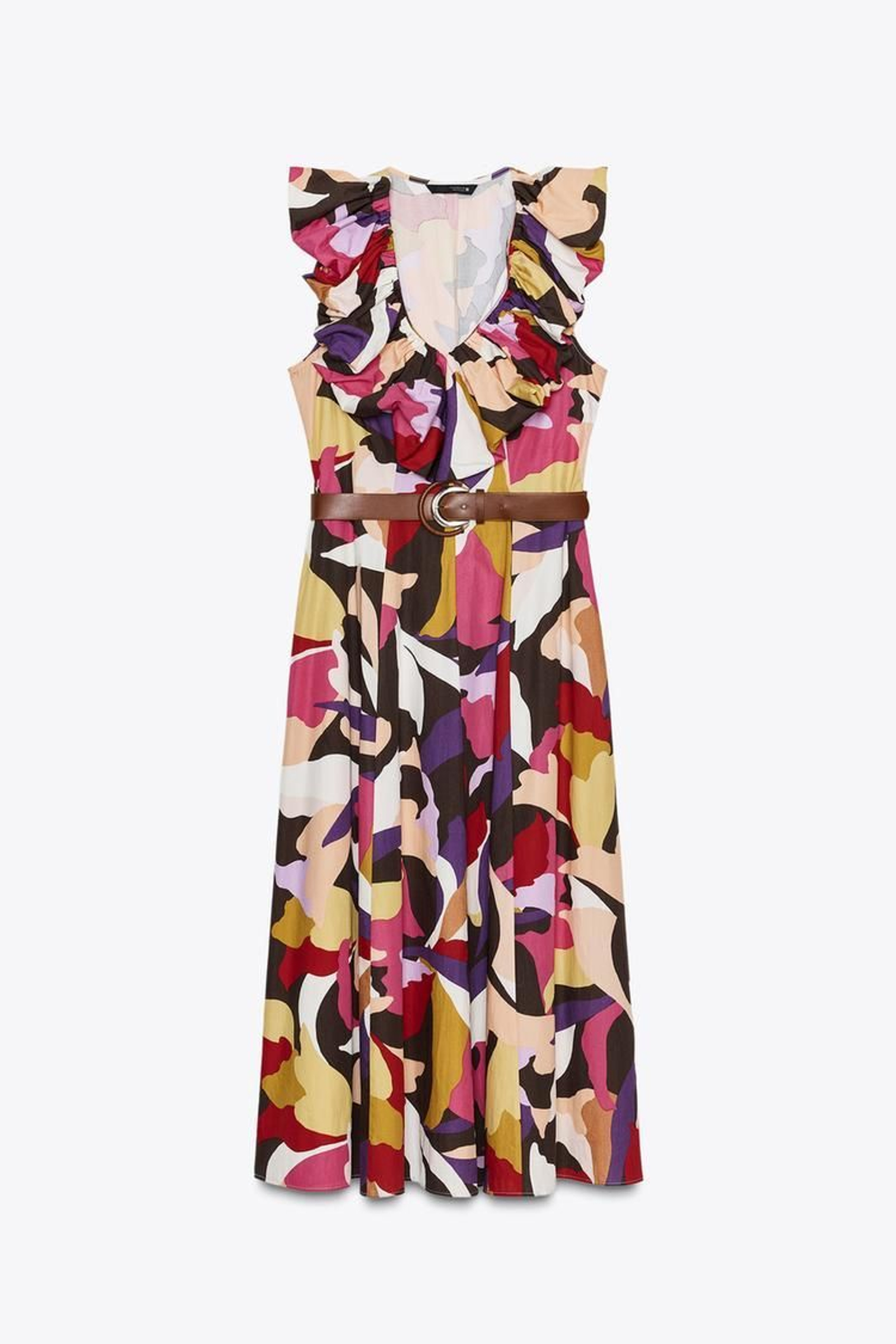 Vestido de flores de Zara. Vestido de flores de Zara.
