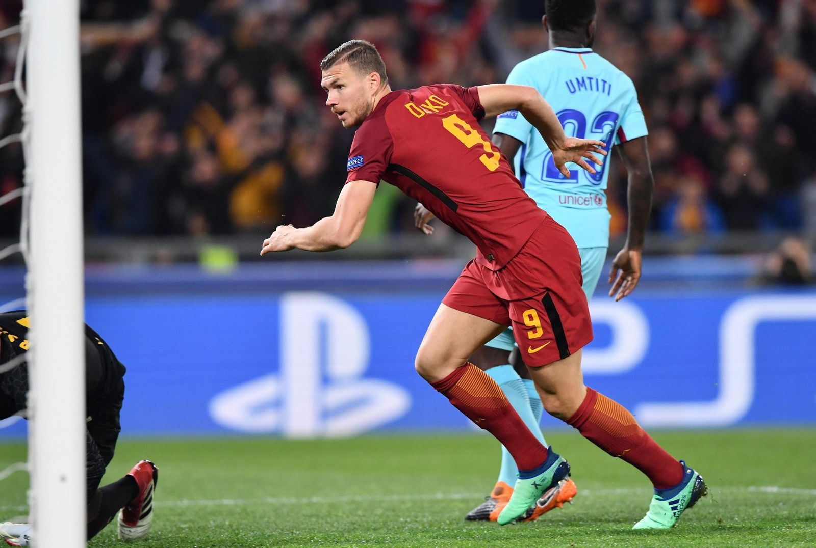 El Roma-Barcelona, en imágenes