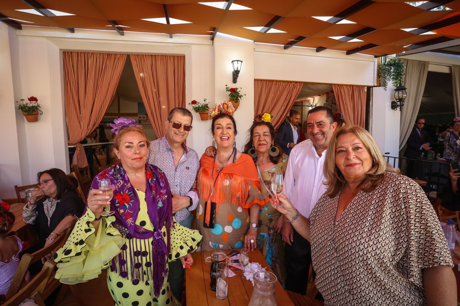 Búscate en las fotos del domingo en la Feria de Jerez 2024