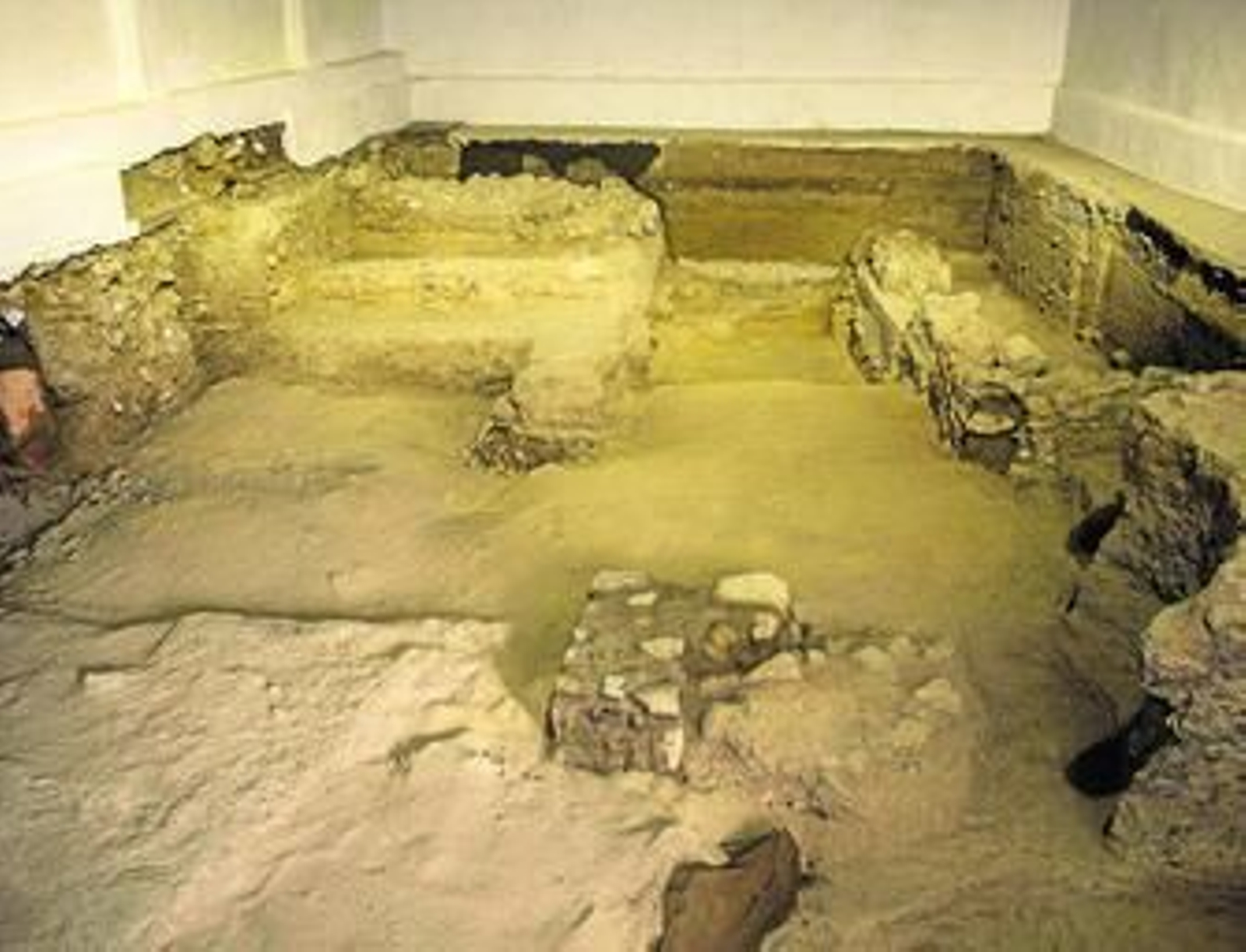 Vista de la zona en la que se han hallado restos fenicios y romanos.