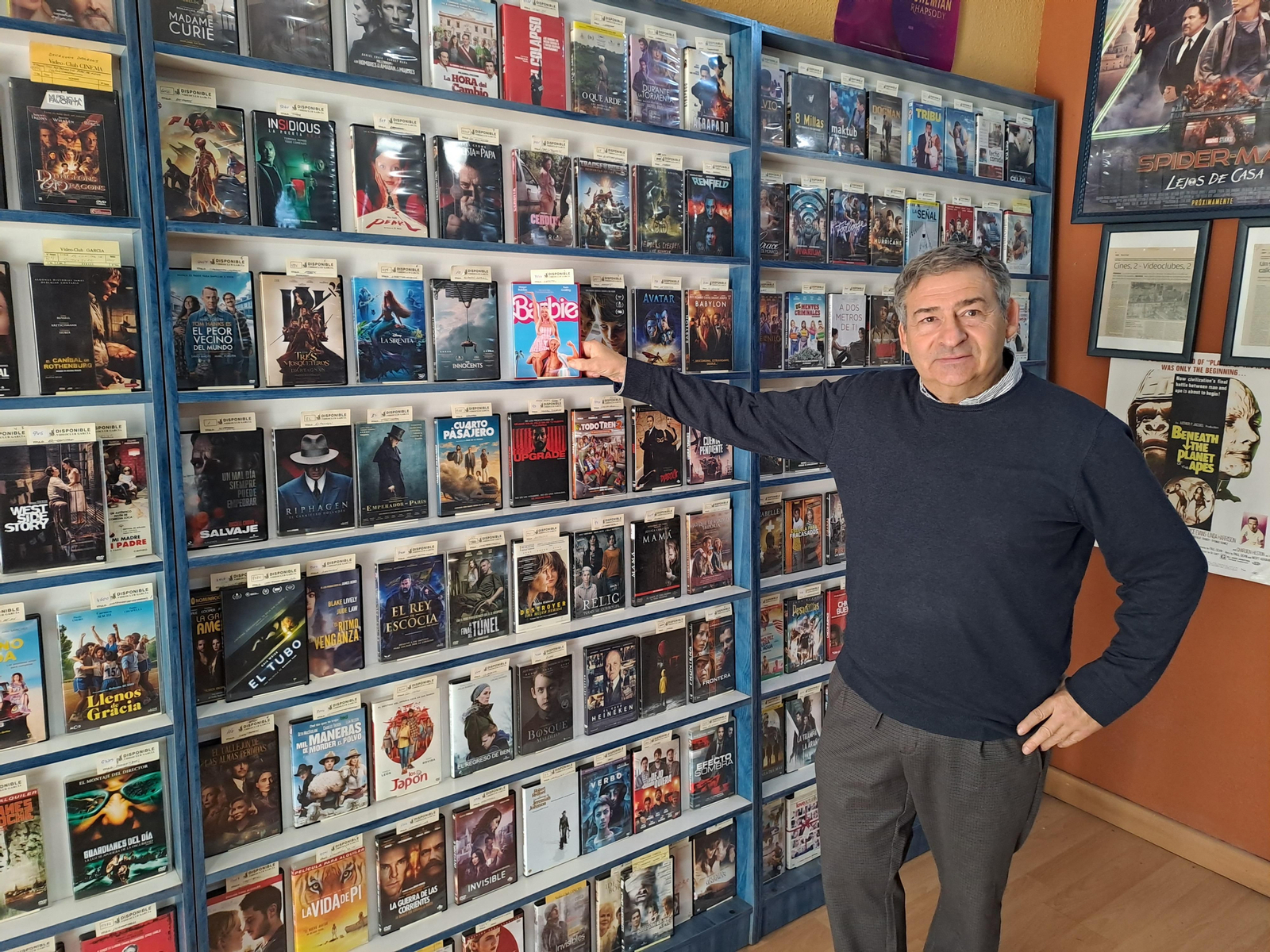 Así es el mítico videoclub García de Jaén