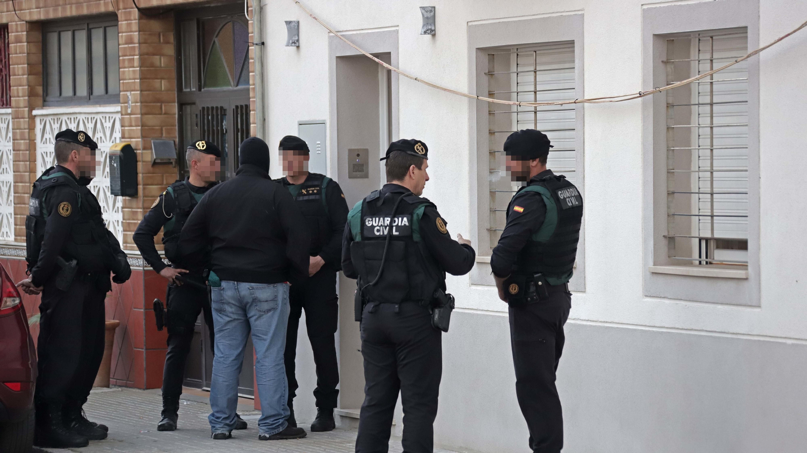 Imágenes de la macrooperación antidroga de la Guardia Civil en La Línea