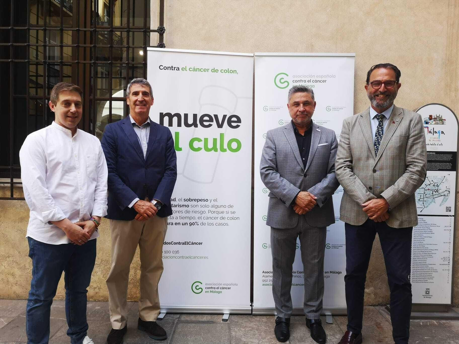 Jesús Sánchez, Alejandro Martín, Joaquín Morales y Carlos Bautista (de izq. a der.).